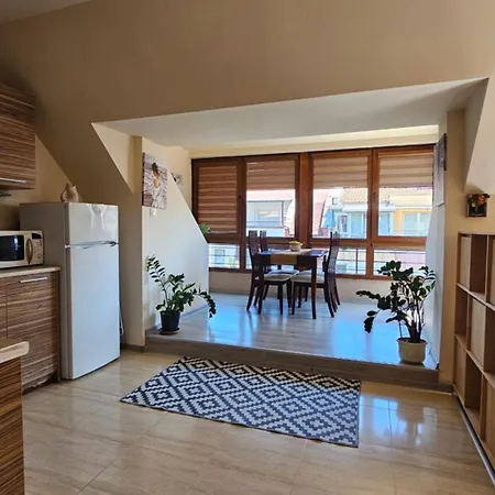 Apartman уютно студио до центъра на *