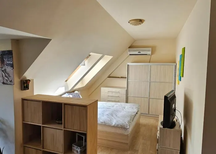 شقة уютно студио до центъра на